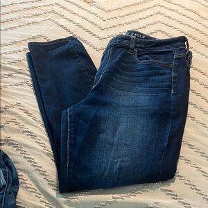 American Eagle Outfitters Dark Indigo Skinny Jeans